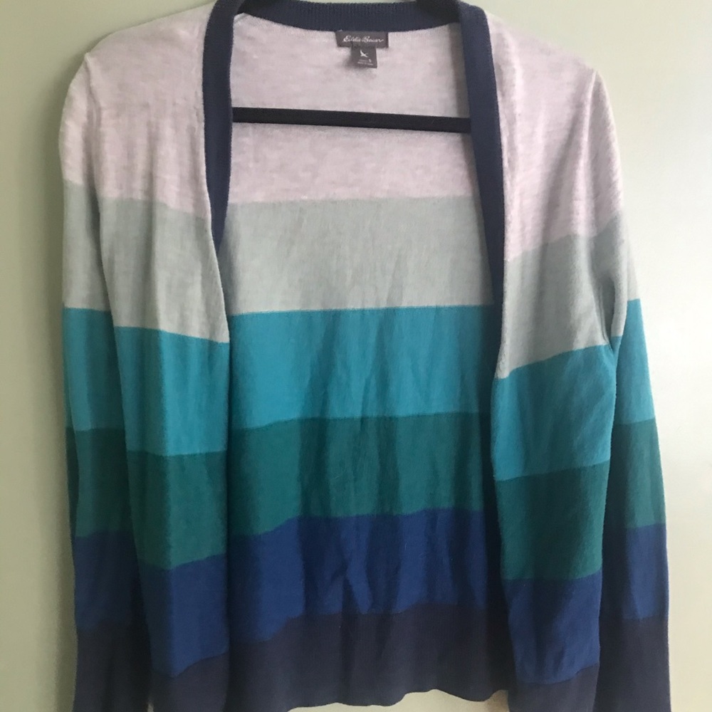 Striped cardigan